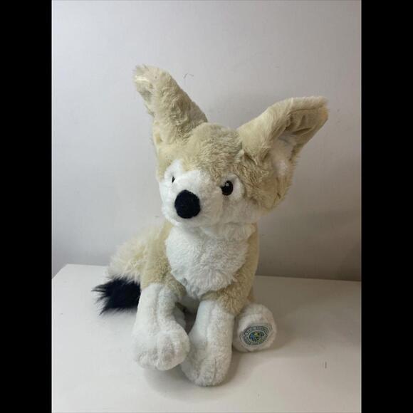 Fao Schwarz Plush Save The Earth Stuffed African Fennec Fox 13” - Picture 7 of 8